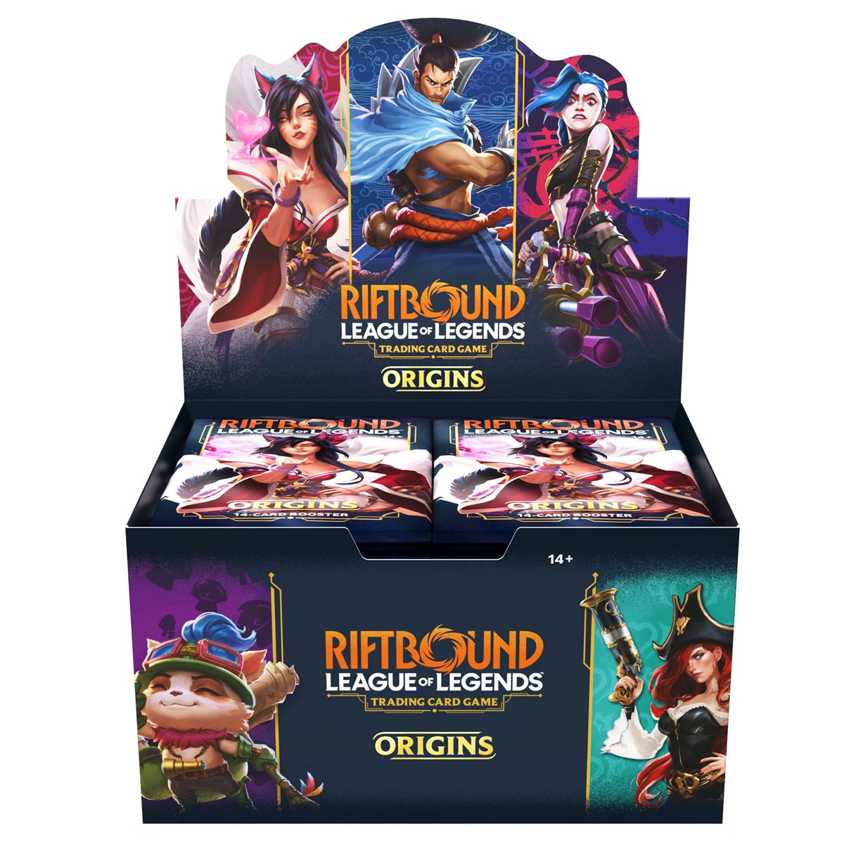 3 3 CAD $306.99 /D12CAD $920.97 810155273248 Riftbound - League of Legends TCG - Origins - Booster Display (EN) 2025
