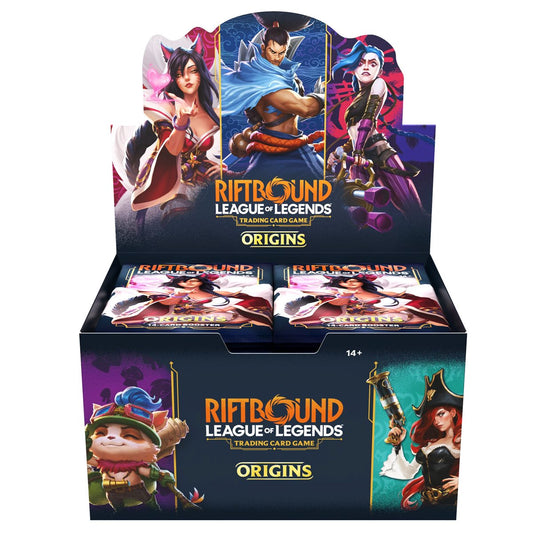 3 3 CAD $306.99 /D12CAD $920.97 810155273248 Riftbound - League of Legends TCG - Origins - Booster Display (EN) 2025